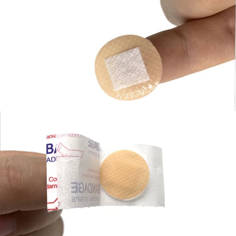 50 pz/set cerotto rotondo cerotto per ferite cerotto impermeabile per bende adesive di pronto soccorso trasparente Non trasparente disponibile