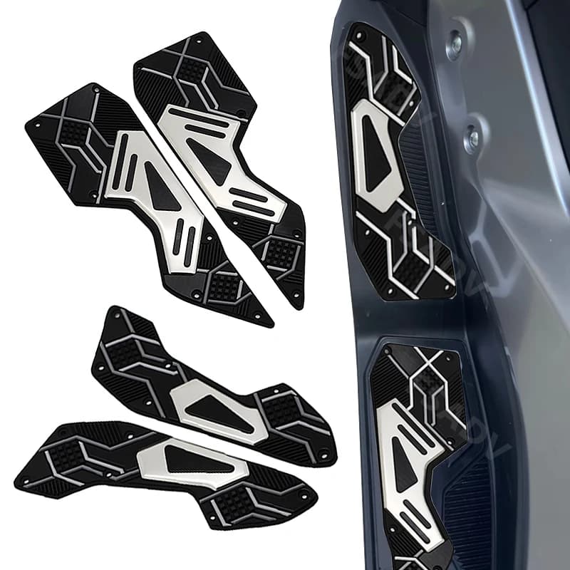 Poggiapiedi/Pedane 2025 NMAX125 V3, Piastre Pedale, Cuscinetti Poggiapiedi, Pedane per YAMAHA NMAX155 V3 TURBO 2025