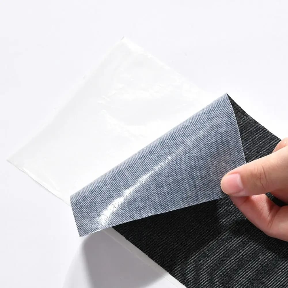 Apparel Sewing Jean Iron-On Patches Repair Hot Melt Adhesive Rectangular Clothes Iron On Patches DIY Clothing Patch