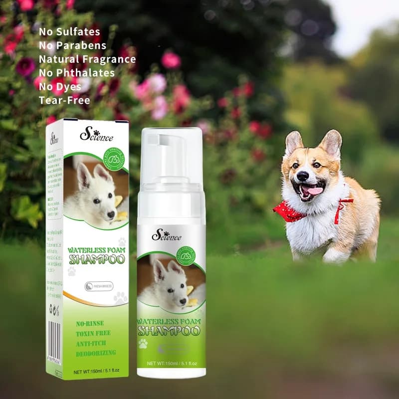 Nuovo Pet Waterless Body Wash pulizia profonda cura dei capelli schiuma pulizia a secco Mousse Spray Cat Dog Shampoo senz'acqua prodotti per animali domestici