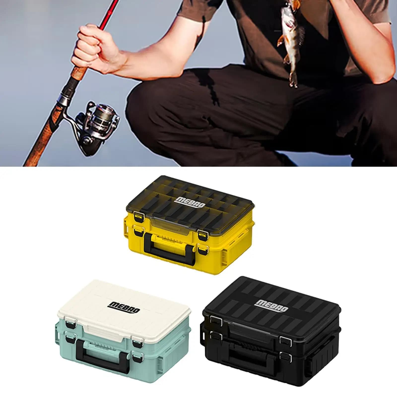Fishing Equipment Container Multifunction Light Accessories Container