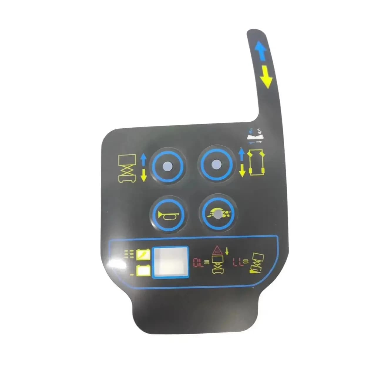Adesivo DL-09140001 utilizzato per la scatola di controllo della piattaforma elevatrice a forbice DINGLI cinese