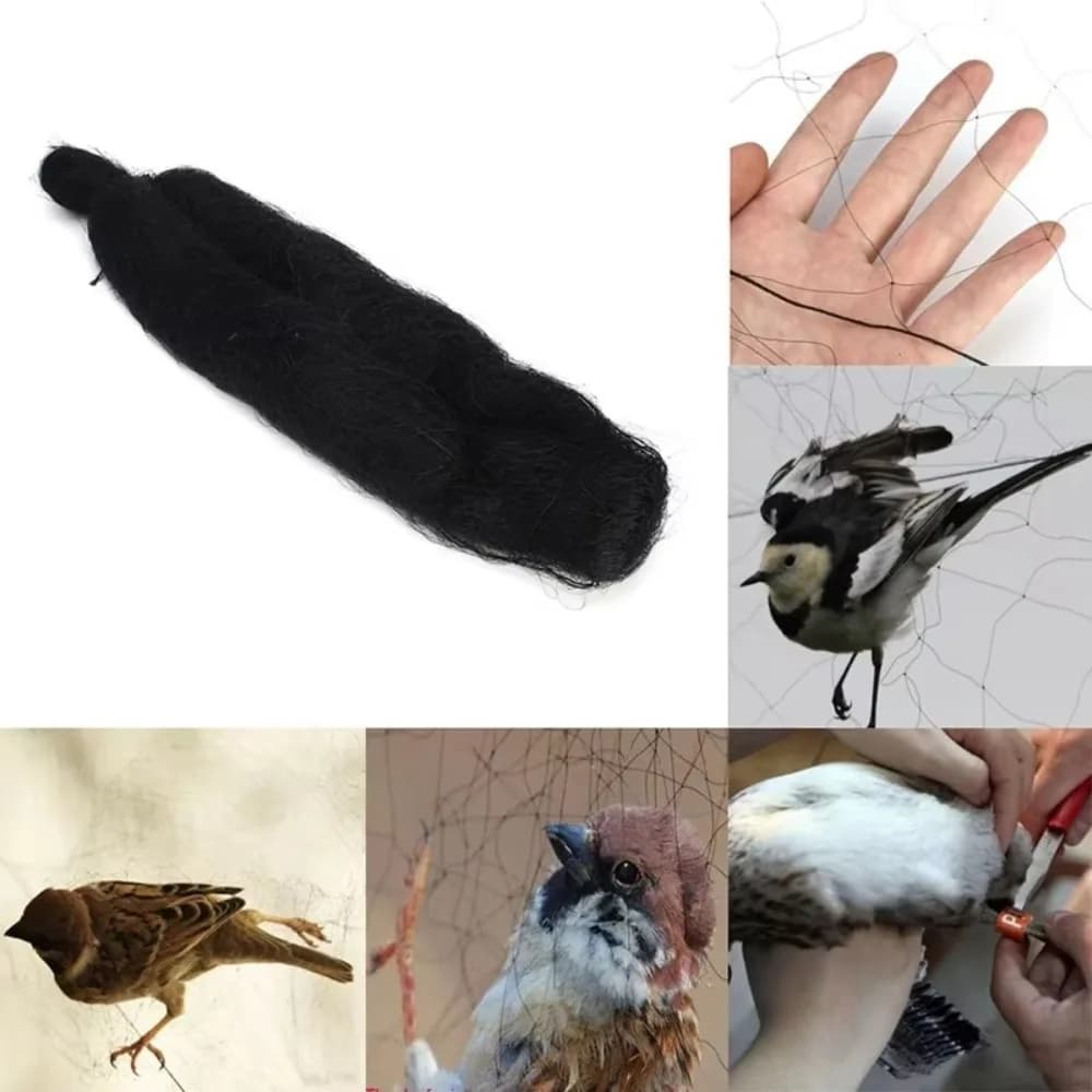 Nuovo 6-30m Rete per uccelli Trappole a prova di uccelli Colture Anti Bird Catcher Rete protettiva in plastica Stagno Rete da pesca Strumento di controllo dei parassiti