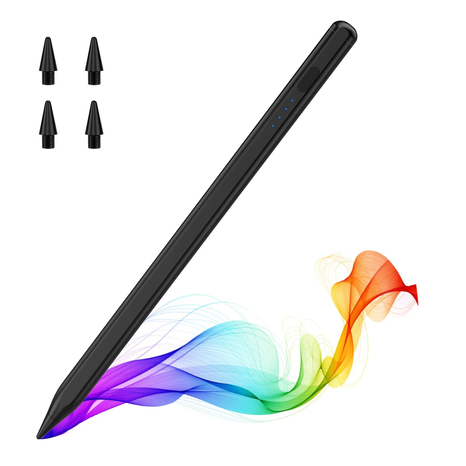 MoKo Matita per iPad (A16) 11a 10a generazione, Penna stilo per Apple iPad 2018-2025 11/10/9/8/7/6/A16, Mini 7/6/5,Air M3/M2 11"/13"/5/4