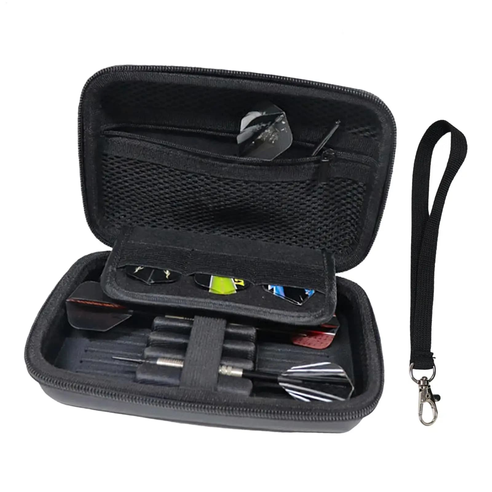 Custodia Portatile per Freccette, Organizer per Freccette con Punta Morbida per Giocatori, Collezionisti, Principianti, Competitori, Tornei, Leghe e Viaggi