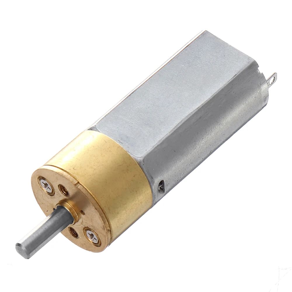 Motore a Ingranaggi DC 12V 30-800rpm 16GA050 per Serrature Intelligenti, Contatori, Telecamere di Sicurezza
