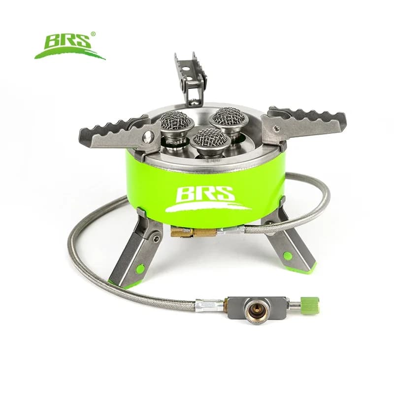 Fornello a Gas Portatile 2026BRS-73 BRS-75 da 4200W 7000W per Campeggio, Escursionismo e Picnic, Pieghevole per Cucina da Turista