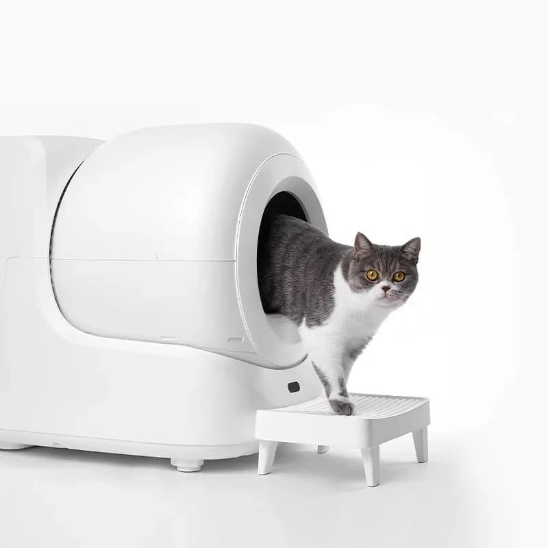 AI Automatic Packing Cat Litter Box Toilet Intelligent Electric Cleaning Supplies