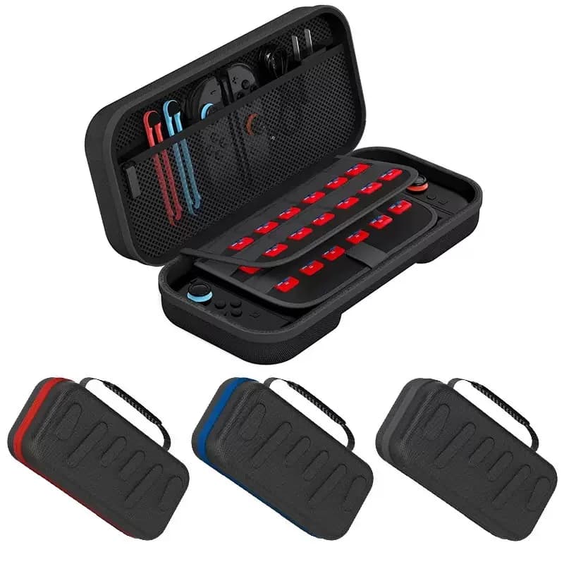 Custodia rigida da trasporto per Nintendo Switch 2 2025 Custodia da viaggio con slot per cartucce di gioco Borsa protettiva portatile