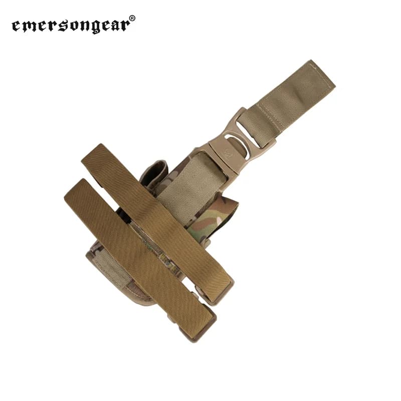 Emersongear Tactical Seals Leg Holster Thigh Pouch Bags Universal Right Hand Combat Hunting Hiking Outdoor Nylon