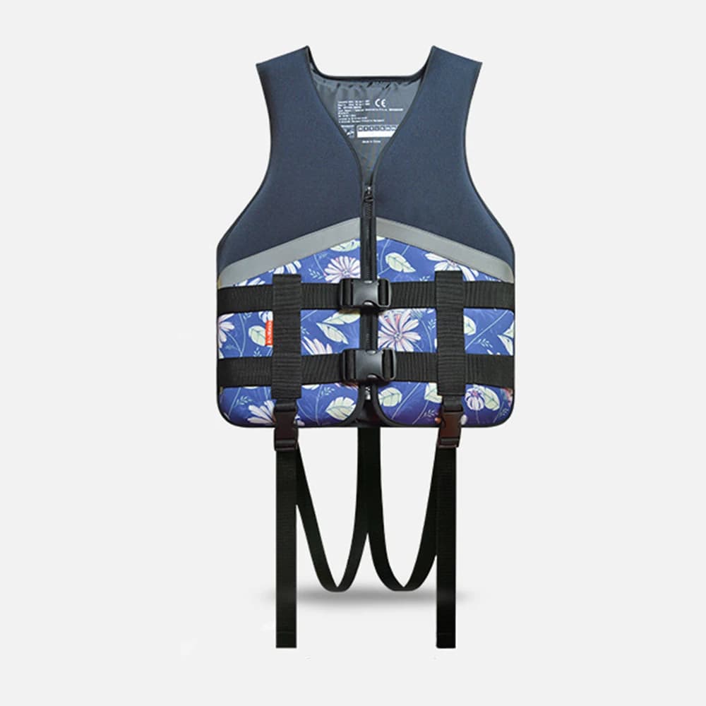 Giubbotto di salvataggio in neoprene per bambini e adulti, sport acquatici, pesca, kayak, canottaggio, sicurezza in acqua, giubbotto di galleggiamento, 15kg-100kg