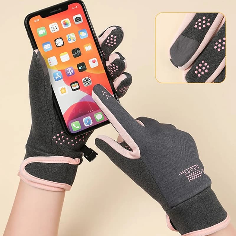 Guanti da moto Equipaggiamento protettivo Guanti da corsa Antiscivolo Impermeabili Antivento Touchscreen Guanti invernali caldi a dita intere