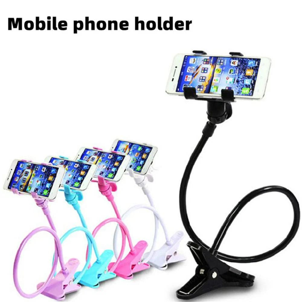 Clip flessibile per telefono cellulare Staffa pigra portatile Supporto per telefono cellulare Supporto da tavolo da letto Universale regolabile per supporto per smartphone