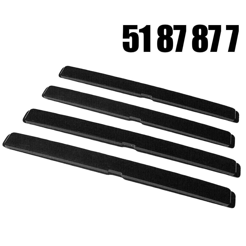 2/4 pezzi clip per binario di ricambio copertura per modanatura per rack per Opel Astra H 51 87 877 51 87 878 barre per portapacchi foro superiore clip per modanatura