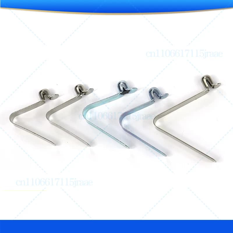 10 PZ 304 In Acciaio Inox Kayak Paddle Tenda Palo Pulsante Molla Clip Tubo singolo/doppio perno Nucleo Solido