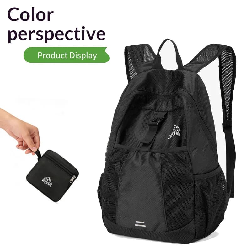 Small hiking backpack - 20L - Lightweight and portable for hiking and daily use - Foldable backpack - Men's and women's versions