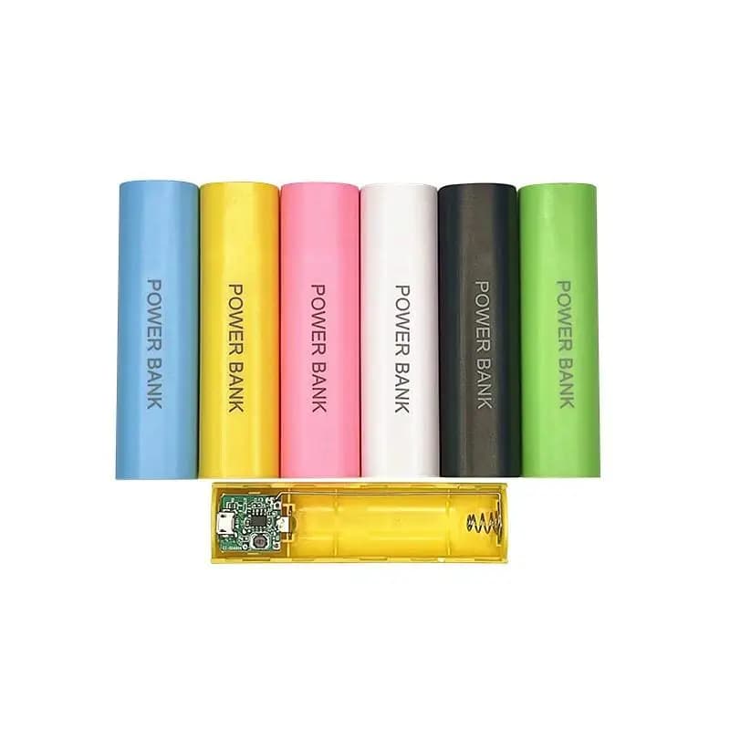 1 Pz Lightweight Mini Charging Box Portable 18650 Power Bank Shell 1 Section 18650 Battery Accumulators And Reserve Charger Case For MP3 MP4 Cellular