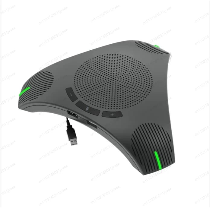 6X G95 Mini USB Desktop Computer Conferenza Microfono omnidirezionale Microfono Altoparlante Vivavoce per riunioni video aziendali