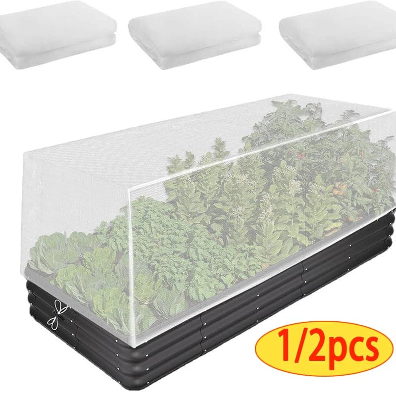 Anti-Animali Plant Covers with Cordoncino, Breathable and Reusable, Gardening Accessories and Interior Jars