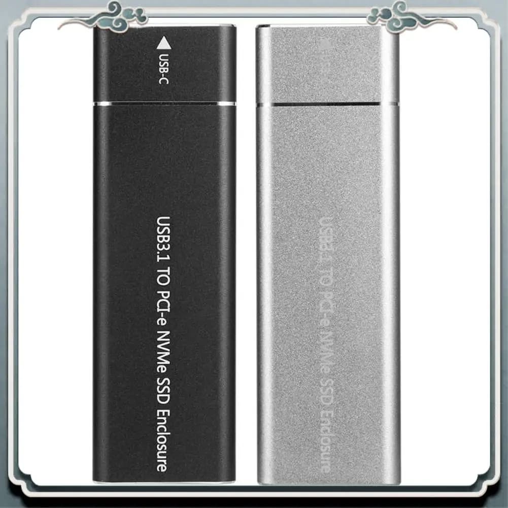 Adattatore per custodia SSD M.2 Nvme Premium 10 Gbps USB C 3.1 Gen2 Custodia Nvme Custodia esterna Lettore Nvme Custodia Nvme