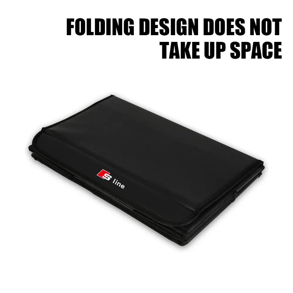 Borsa portaoggetti per bagagliaio auto, organizer per riporre e organizzare oggetti vari per Audi Sline A3 A4 A6 A5 Q5 A1 Q7 Q3 Q2 Q8 A7 A8 TT SQ5 RS3 RS4