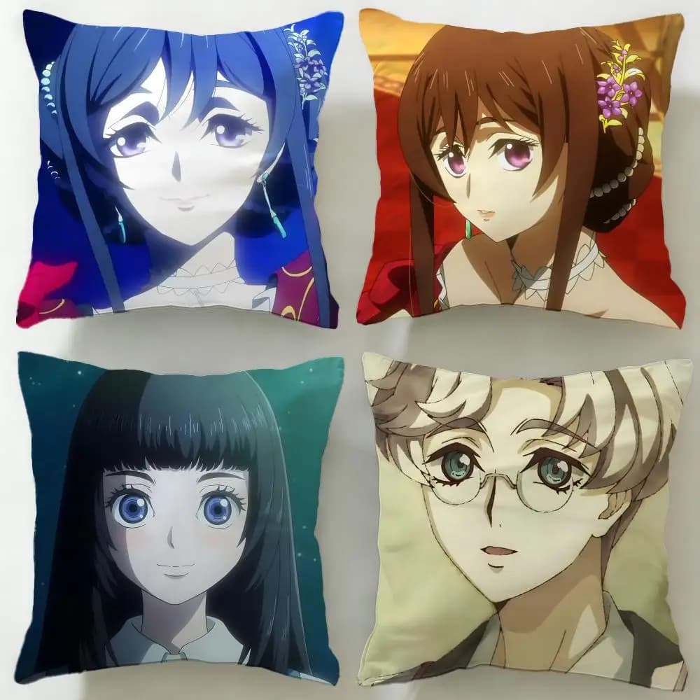 Fantasy Anime The Grimm Variations Fodera per cuscino morbida e facile da lavare - Versatile per divano, letto, viaggi e ufficio