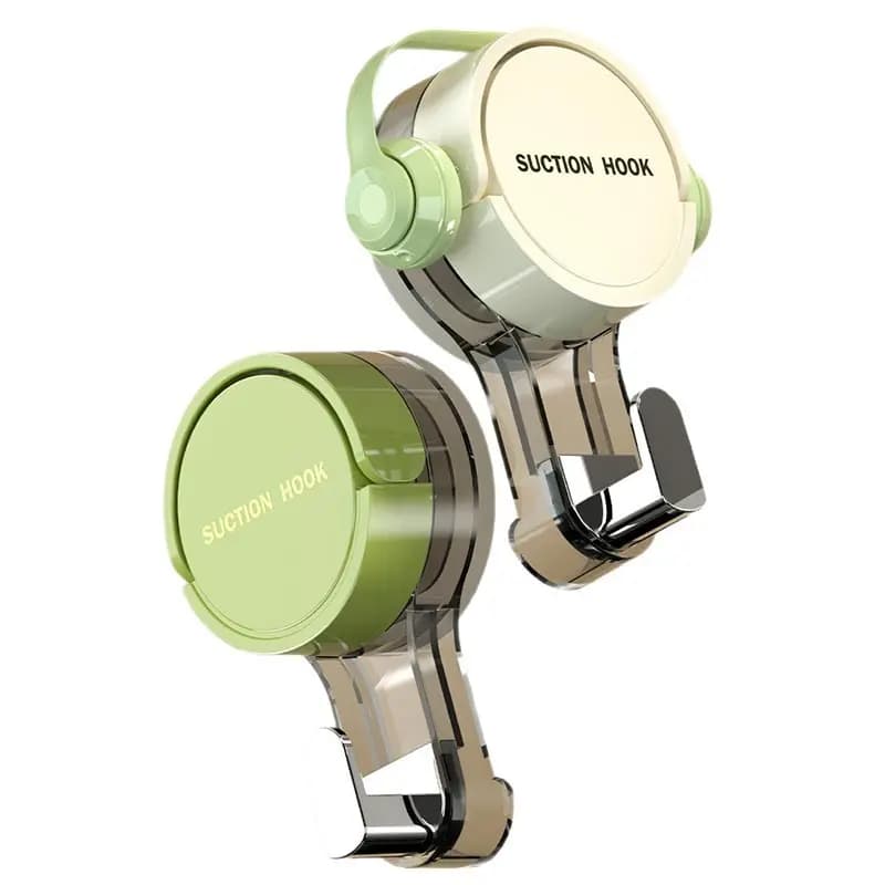 Set da 3 pezzi Gancio a ventosa, forte vuoto, gancio adesivo senza trapano, portasciugamani, cucina, bagno, WC, parete, senza traccia, rimovibile