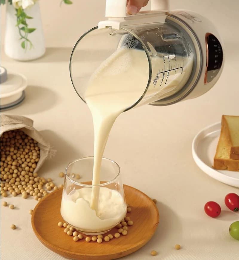 1.5L Soy Milk Maker Multi-function Blender Food Processing Machine 12h Appointment Wall Breaker Home Juicer Auto Keep Warm 220V
