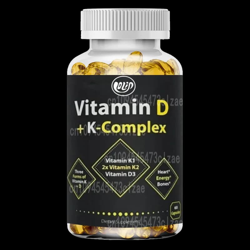 Vitamin D3 with K2 and K1 -60 Capsules