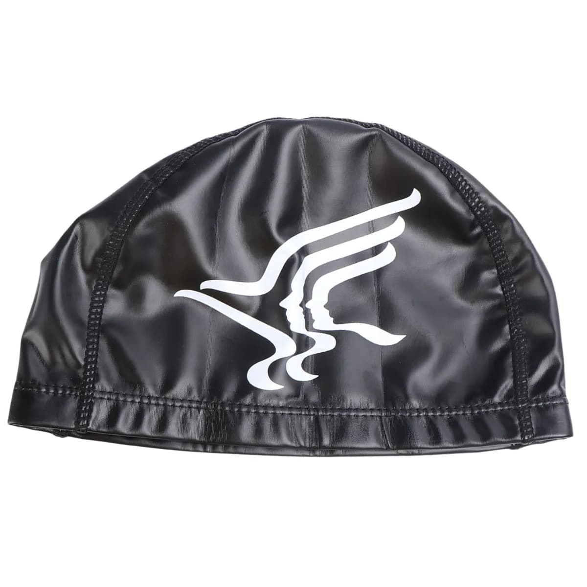 Waterproof Sun Protection Swimming Cap Pink Butterfly Elastic Ear Cover Lightweight Swim Headwear for Women