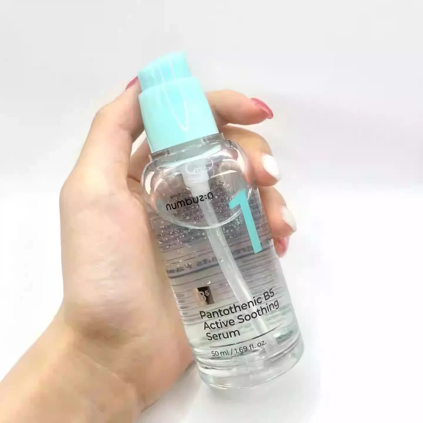 Siero/Tonico Coreano Numbuzin No.1 con Vitamina B5, Leggero e Profondamente Idratante, Trattamento per Pelle Secca, Riparazione della Barriera Cutanea, Adatto a Tutti i Tipi di Pelle