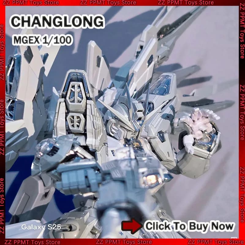 CHANGLONG 7701 MGEX 1/100 Zgmf-X20a Strike Freedom TWILIGHT COATING Kit di Montaggio Modellini Action Figure Robot Giocattoli in Plastica