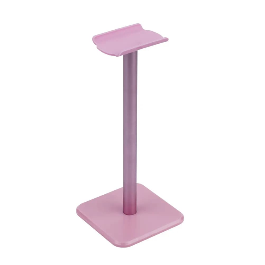 Supporto per Cuffie Rosa Staccabile, Stand Stabile per Auricolari, Organizzatore Salvaspazio per Cuffie
