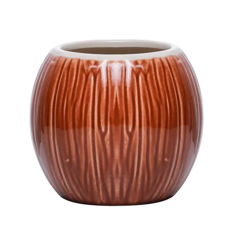 Tazze Tiki Hawaii a forma di cocco tazza da Cocktail tazza da birra tazza da vino tazza da vino tazze in ceramica Tiki