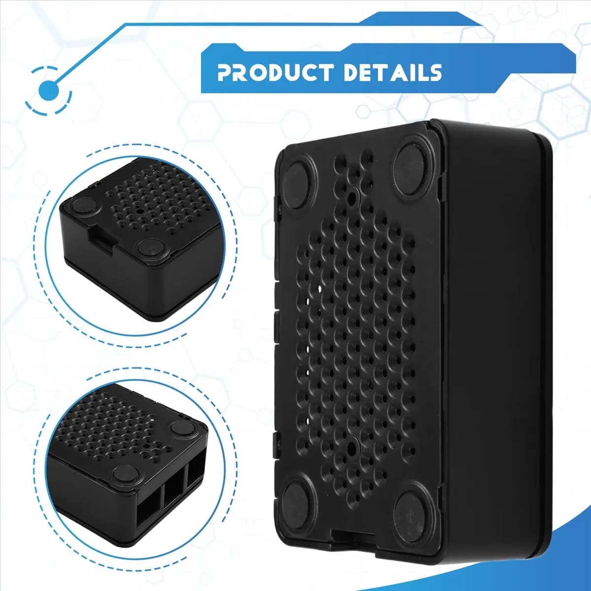Kit A73T per Raspberry Pi 4B con custodia, dissipatore di calore, scheda di memoria e dissipatore per progetti fai-da-te ed appassionati di elettronica, spina EU