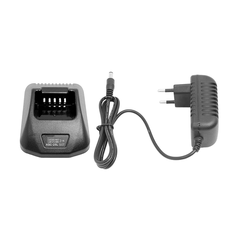 Caricatore da tavolo KSC-25 per Kenwood TK-2140 TK-3140 TK-2160 TK-3160 Kit di ricarica batteria walkie-talkie radio bidirezionale