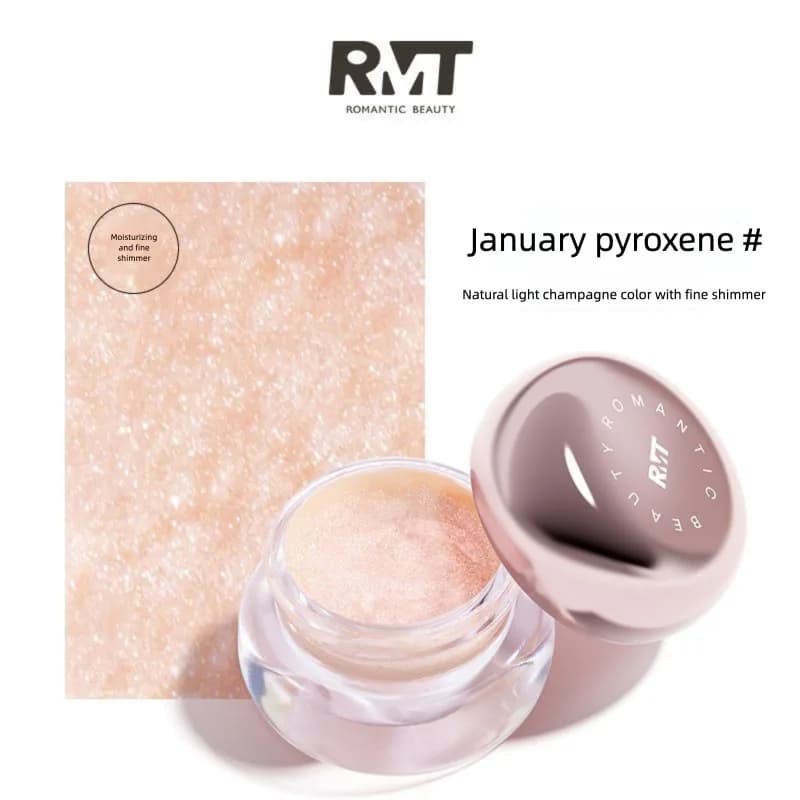 RMT Luo Xiaoman Evidencer in iridescent crystal jelly Fine Shimmer Contouring Illuminant Lampeggiante Pure desire Travel makeup New