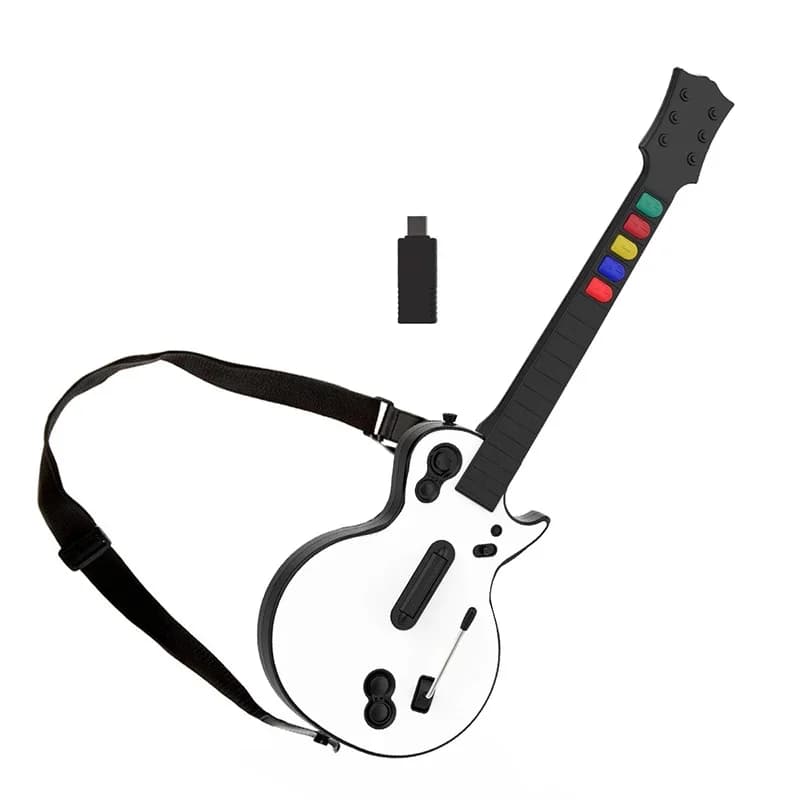 DOYO PC Guitar Hero Wireless Legends Rock Dongle Adattatore Bundle per omputer Windows/MacPlaystation 3 Guitar Hero Rock Band