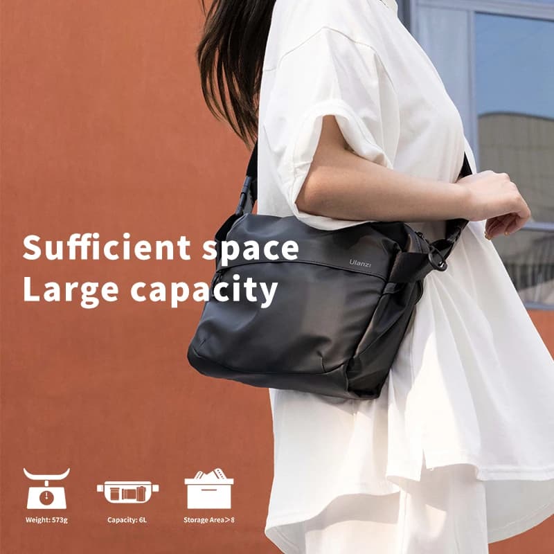 Ulanzi PB008 DSLR Camera Bag For Canon Nikon Sony Lens Pouch photography Photo Bag Splash-proof Shoulder Video Camera Case