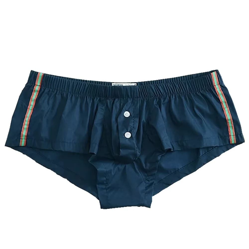 Men's Casual Shorts, Low Life Sexy Boxer with Tasca U Convessa, in Rapid Drying Ice Silk, Aro Shorts, Home Intimate, Sports Boxer