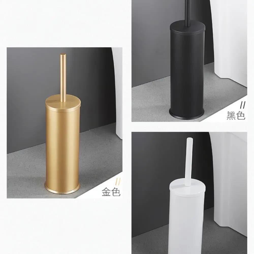 Bathroom Toilet Brush Holder Set Nordic Style Floor Standing Cleaning Tool Modern Sanitary Ware For Home