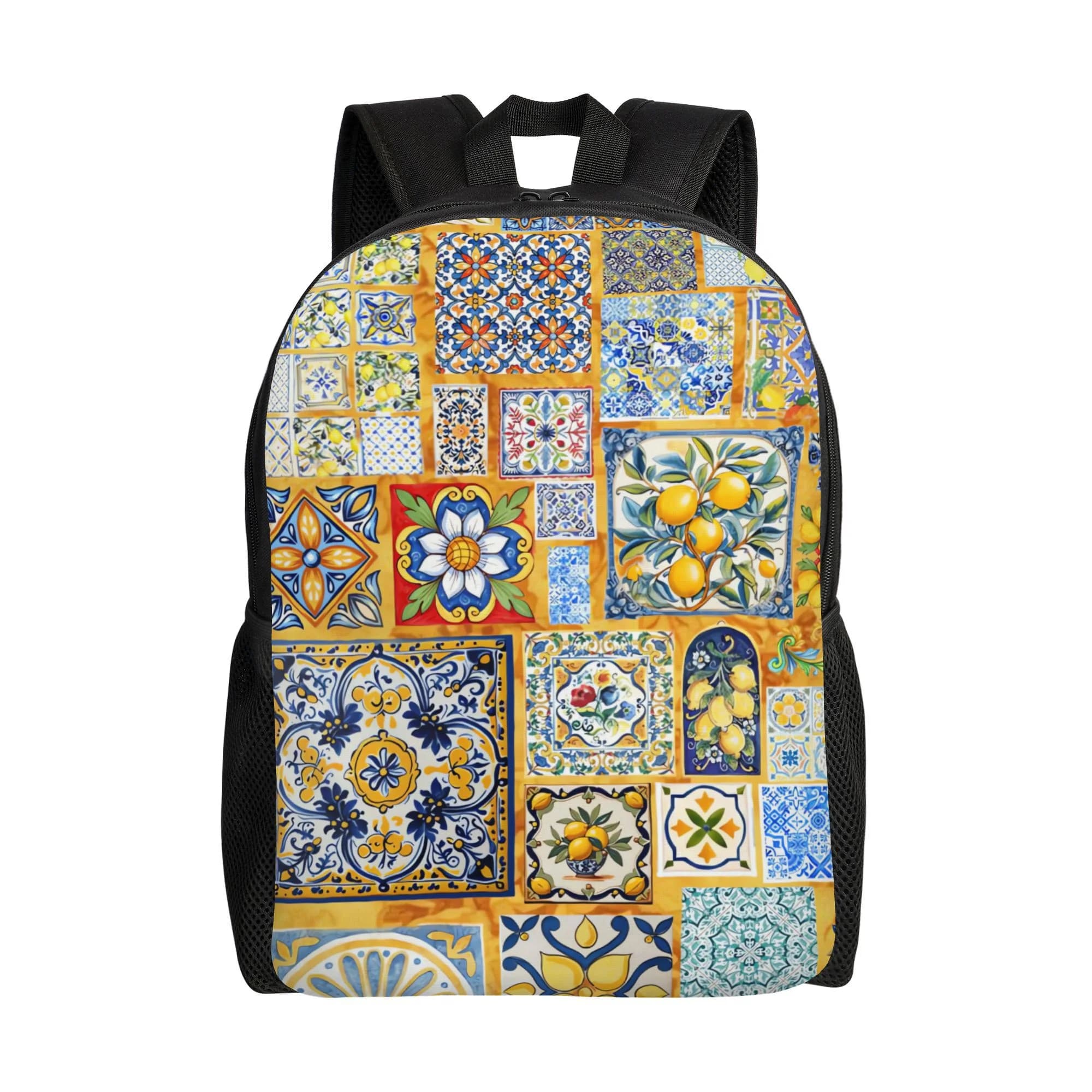 Light backpack in Italian style, neutral design, with single pocket, perfect for hectic days or short trips
