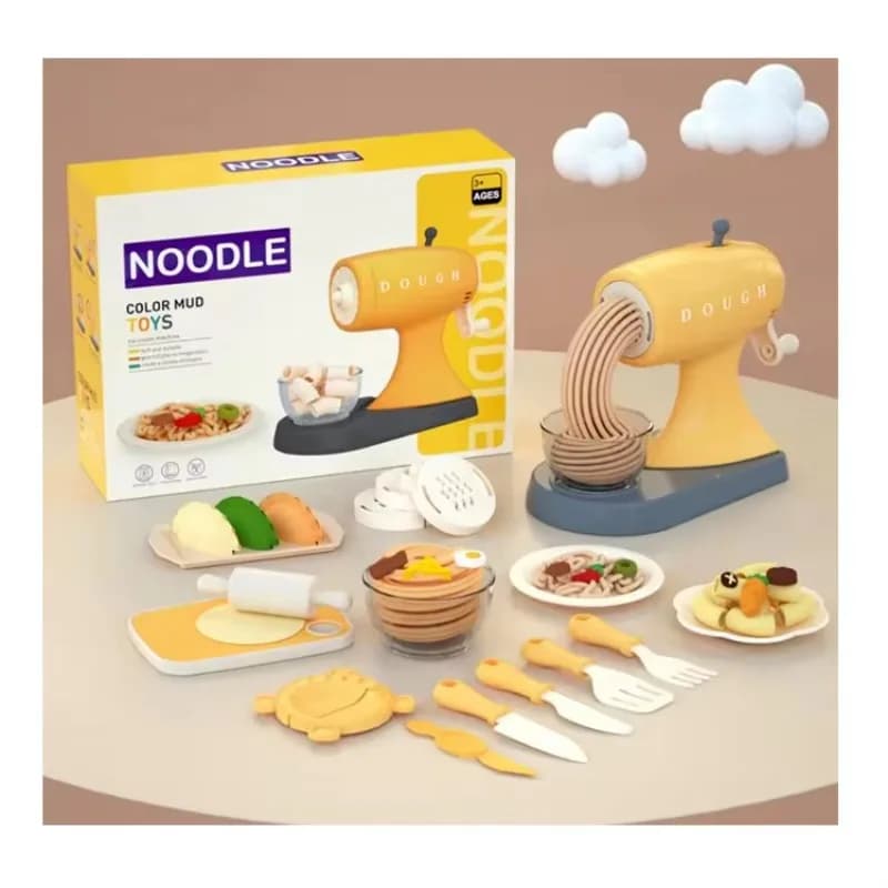 Macchina per pasta per noodle, materiale di sicurezza, pasta da gioco in argilla plastica per bambini