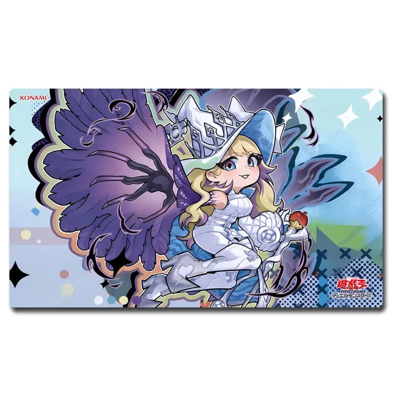 600X350X2Mm Fai-da-te Yu-Gi-Oh! Tappetino da Gioco Q Version Diabell per Battaglie di Carte, Gioco da Tavolo per Giocatore Singolo, Tappetino per Duello di Carte, Giocattoli Regalo
