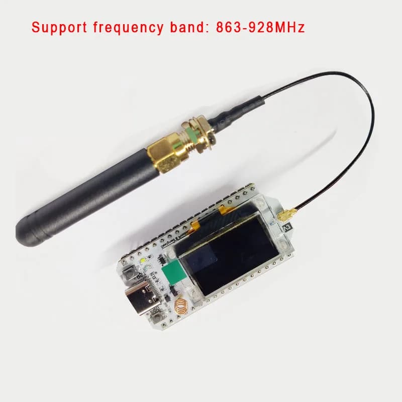 Version V3 863MHz-928MHz SX1262 ESP32 LoRa Display OLED Blue 0.96 Inch WIFI Lora Kit 32 module development card IOT for Arduino