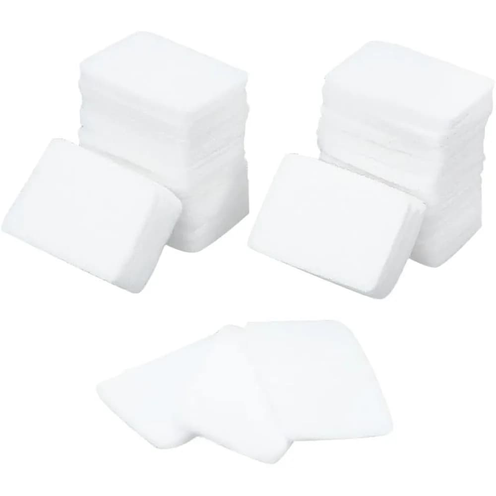 100pcs Unscented Refill Pad 1.1×0.8" Unscented Aroma Pads White Essential Oil Diffuser Pad Rectangle Aroma Oil Refill Pads