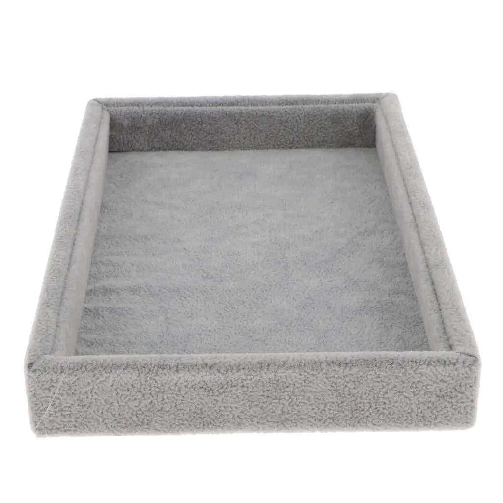 Suede Jewelry Organizer Box Velvet Tray Jewelry Display Stand for Earrings Necklace Ring Holder for Women Girls