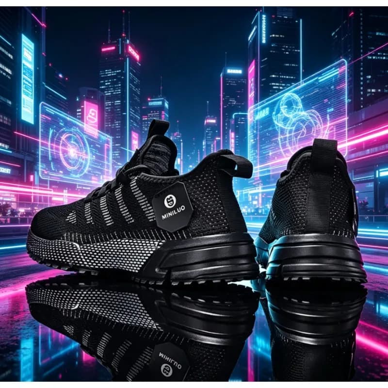 Nuove Scarpe da Corsa Uomo 2026 Traspiranti per Sport all'Aperto, Sneakers Leggere e Comode per Allenamento Atletico