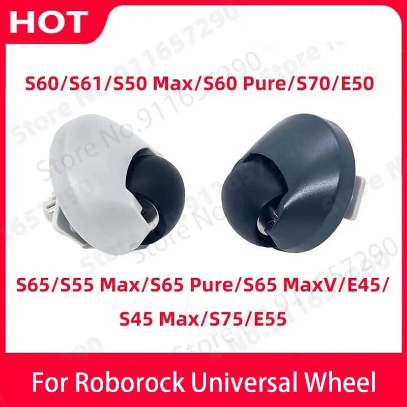 Originale Roborock S5 MAX S55 Max S6 S6 PURE S6 MAXV S70 S75 ruota universale Robot aspirapolvere accessori ruota anteriore