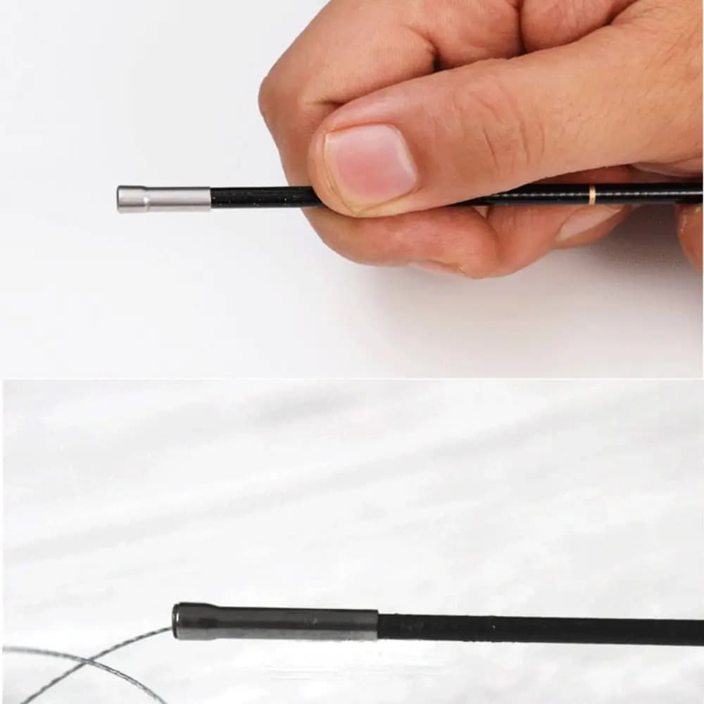 Nuovo O Ring Canna da pesca Guida in acciaio inossidabile 2.8mm-4.6mm Punta Kit di riparazione pesca Ovale Chinatrust Anello in ceramica da pesca